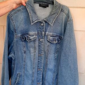Style & Co women's 20W denim jacket